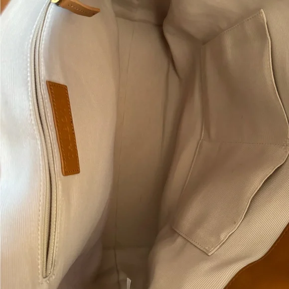 Talbots calf hair tote bag - Picture 2 of 3